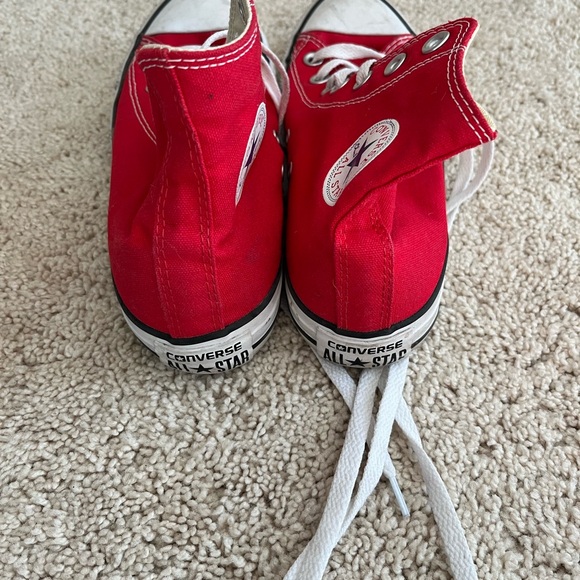 Red Converse - Picture 3 of 4
